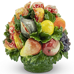 Статуэтка Fruit Mix With Basket варинант исполнения - 1 | Loft Concept в Тюмени