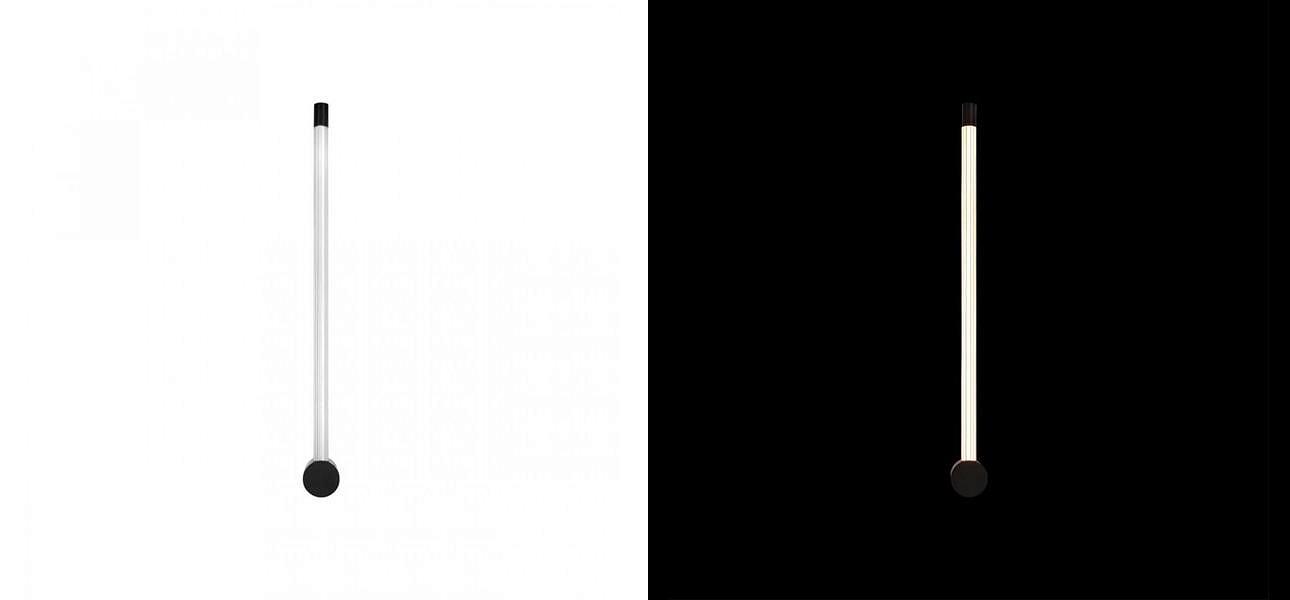 Бра светодиодное Trumpet Tube Black White bottom Бра светодиодное Trumpet Tube Black White bottom - Loft-Concept в Тюмени