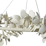 Люстра White Bionic Petals Flo Ring Chandelier варинант исполнения - 3 | Loft Concept в Тюмени