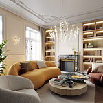 Бра с хрустальными подвесками Quasar варинант исполнения - 7 | Loft Concept в Тюмени