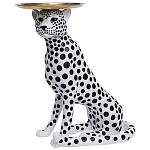 Декоративная статуэтка с подносом Leopard Tray Statuette варинант исполнения - 1 | Loft Concept в Тюмени