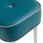 Квадратный мягкий пуф на белых ножках Winton Pouf Square варинант исполнения - 14 | Loft Concept в Тюмени