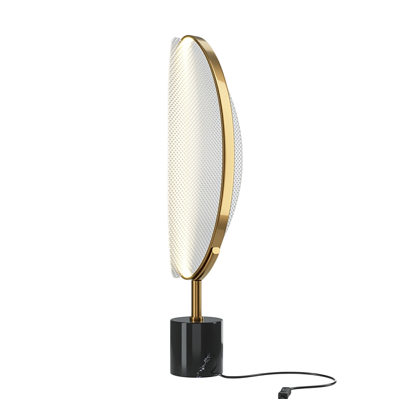 Настольный светильник Breeze 3000К 15Вт Латунь Прозрачный в Тюмени | Loft Concept 