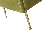 Кресло велюровое оливковое с подушкой Relaxation Soft варинант исполнения - 4 | Loft Concept в Тюмени