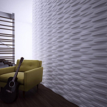 Гипсовая 3D Панель M-29 варинант исполнения - 2 | Loft Concept в Тюмени