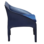 Дизайнерское Кресло Aileen Armchair Blue варинант исполнения - 1 | Loft Concept в Тюмени