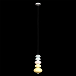 Подвесной светильник светодиодный из стеклянных сфер в пастельных тонах Pastel Lunaria Bliss варинант исполнения - 1 | Loft Concept в Тюмени