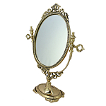 Зеркало настольное в бронзовой раме Royal Gold Mirrors  варинант исполнения - 1 | Loft Concept в Тюмени