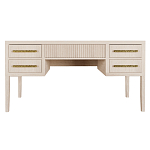 Большой Рабочий стол Primo с 5 выдвижными ящиками Светлый дуб варинант исполнения - 7 | Loft Concept в Тюмени