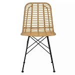 Стул с ротанговым плетением Wicker Stool без подлокотников варинант исполнения - 5 | Loft Concept в Тюмени