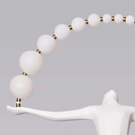 Торшер черно-белая статуэтка Девушка Girl Carries Light Balls варинант исполнения - 3 | Loft Concept в Тюмени