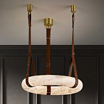 Люстра в форме обруча из натурального камня Minerals of Light варинант исполнения - 6 | Loft Concept в Тюмени