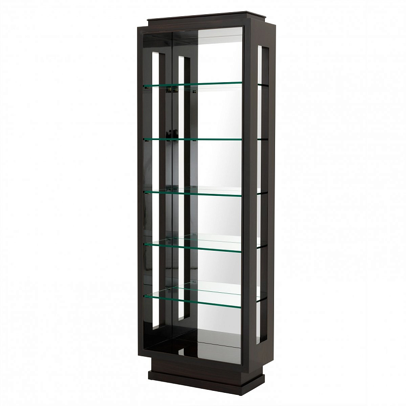 Витрина Eichholtz Cabinet Yardley Коричневый Прозрачное Стекло Витрина Eichholtz Cabinet Yardley Коричневый Прозрачное Стекло в Тюмени | Loft Concept