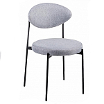 Стул металлический с мягкой спинкой и сиденьем Alfie Chair варинант исполнения - 3 | Loft Concept в Тюмени