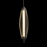 Люстра круглая каскадня с 5-ю плафонами из металлической сетки Mesh Lampshade Lighting варинант исполнения - 5 | Loft Concept в Тюмени