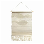 Панно из шерсти и хлопка с узором Beige Calista Serene варинант исполнения - 2 | Loft Concept в Тюмени