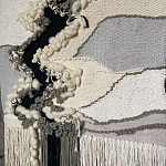 Панно ручная работа Черно-Белый Природный Орнамент  варинант исполнения - 1 | Loft Concept в Тюмени