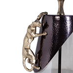 Настольная лампа с декором в виде ягуара Golden Jaguar варинант исполнения - 1 | Loft Concept в Тюмени