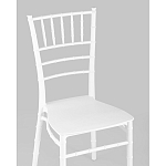 Стул Chiavari пластик белый варинант исполнения - 2 | Loft Concept в Тюмени