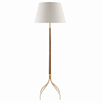 Торшер на изогнутых ножках с конусовидным тканевым абажуром Rotation варинант исполнения - 2 | Loft Concept в Тюмени