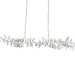 Линейная люстра White Eucalyptus Branches Lighting Chandelier варинант исполнения - 1 | Loft Concept в Тюмени