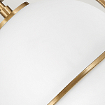 Потолочный светильник с плафоном в форме белого матового шара Hinkley варинант исполнения - 18 | Loft Concept в Тюмени