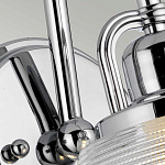 Бра с прозрачным рифленым плафоном в форме колокола Quoizel варинант исполнения - 3 | Loft Concept в Тюмени