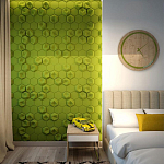 Гипсовая 3D Панель M-41 A, B варинант исполнения - 2 | Loft Concept в Тюмени