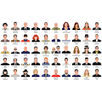 The Lives of 50 Fashion Legends варинант исполнения - 3 | Loft Concept в Тюмени