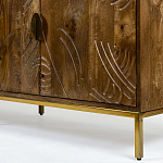 Широкая тумба с фактурным фасадом Termite варинант исполнения - 4 | Loft Concept в Тюмени