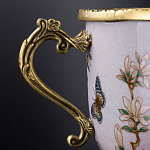 Фарфоровая чаша с бронзовыми элементами Eden Garden варинант исполнения - 5 | Loft Concept в Тюмени