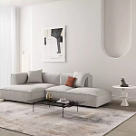 Дизайнерский журнальный стол белый в форме геометрических фигур Cydogic варинант исполнения - 2 | Loft Concept в Тюмени