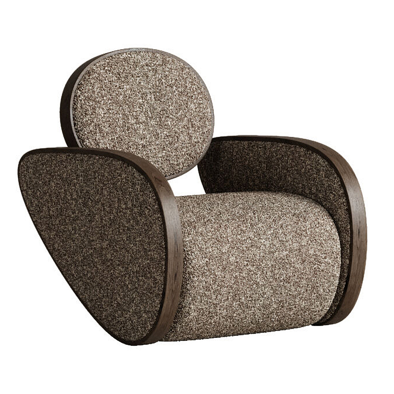 Кресло Nautilus Brown Коричневый в Тюмени | Loft Concept 