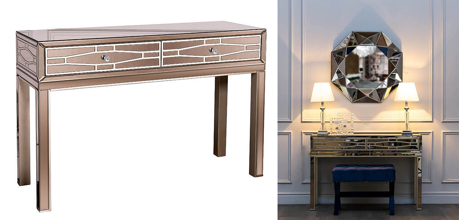 Консоль Mirrored Console Консоль Mirrored Console - Loft-Concept в Тюмени