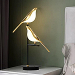 Настольная лампа с 2-мя плафонами в виде птичек Flight of Light варинант исполнения - 1 | Loft Concept в Тюмени