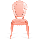 Прозрачный стул розовый LOUIS GHOST CHAIR Pink варинант исполнения - 2 | Loft Concept в Тюмени