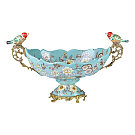 Чаша фарфоровая с птичками Bird of Paradise Bowl варинант исполнения - 1 | Loft Concept в Тюмени