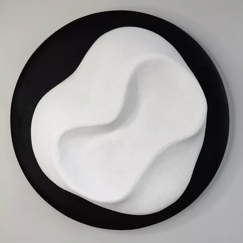 Панно «Генезис» 3 Белый Черный в Тюмени | Loft Concept 