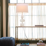 Настольная лампа на фигурном мраморном основании Conundrum варинант исполнения - 5 | Loft Concept в Тюмени