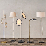 Торшер с абажурами из тонких металлических палочек Wild Thorns варинант исполнения - 3 | Loft Concept в Тюмени