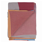 Плед из хлопка с абстрактным принтом Elysian Flow Ember варинант исполнения - 2 | Loft Concept в Тюмени