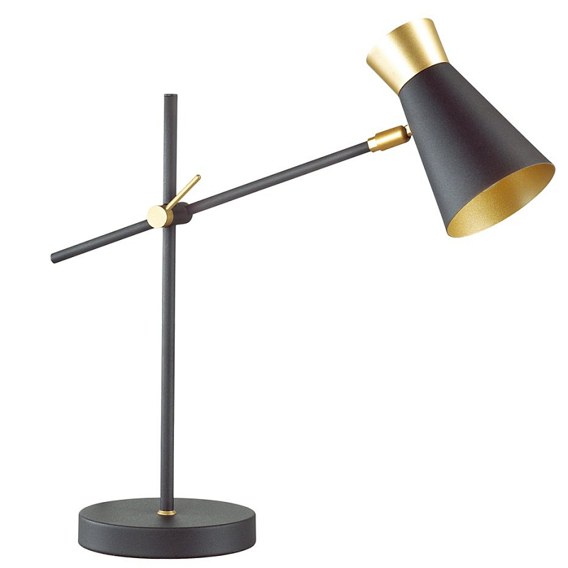 Настольная лампа Gold Secret Table Lamp Черный Золотой Настольная лампа Gold Secret Table Lamp Черный Золотой в Тюмени | Loft Concept