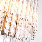 Бра с прозрачными стеклянными трубочками и металлическим основанием Nembus варинант исполнения - 2 | Loft Concept в Тюмени