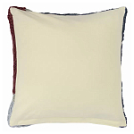 Чехол на подушку с рисунком серо-синего цвета Elan Textured варинант исполнения - 2 | Loft Concept в Тюмени