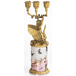 Фарфоровый подсвечник Лебедь с ангелом Asse варинант исполнения - 5 | Loft Concept в Тюмени