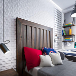 Гипсовая 3D Панель E-05 варинант исполнения - 1 | Loft Concept в Тюмени