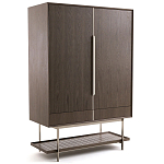 Платяной шкаф из серого дуба Sawada Gray Oak Wardrobe варинант исполнения - 1 | Loft Concept в Тюмени