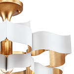 Люстра фигурная в сочетании белого и золотого цвета Shapes Inspired by Nature варинант исполнения - 1 | Loft Concept в Тюмени