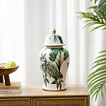 Ваза из фарфора с ручной росписью Leopard Collection  варинант исполнения - 4 | Loft Concept в Тюмени