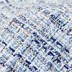 Мебельная ткань Букле синий цвет 150 см T2-118 варинант исполнения - 1 | Loft Concept в Тюмени